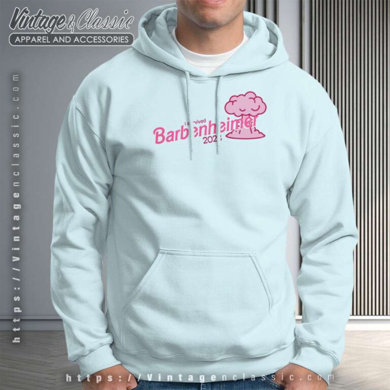 I Survived Barbenheimer 2023 Hoodie I Survived Barbenheimer 2023 Hoodie
