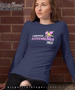 I Survived Barbenheimer 2023 Long Sleeve Tee 1