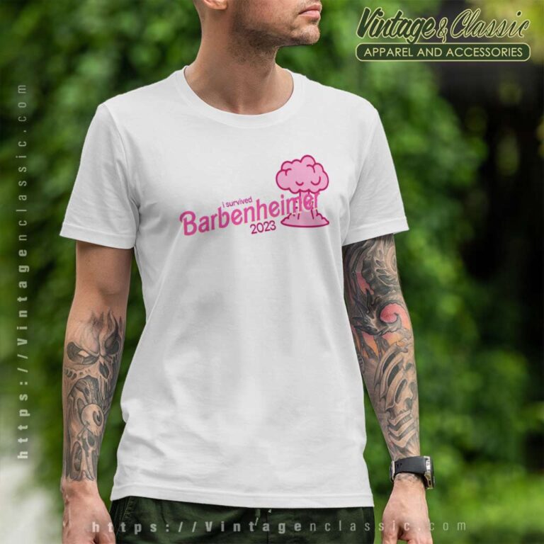 I Survived Barbenheimer 2023 T Shirt I Survived Barbenheimer 2023 T Shirt