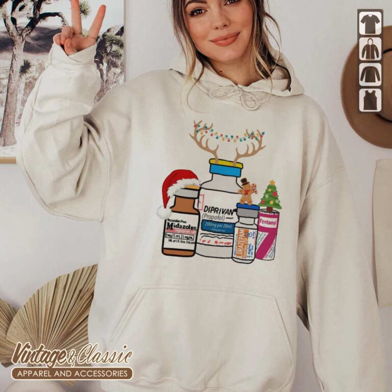 ICU Critical Care Nurse Christmas Nurse Christmas Hoodie 2 ICU Critical Care Nurse Christmas Nurse Christmas Hoodie 2