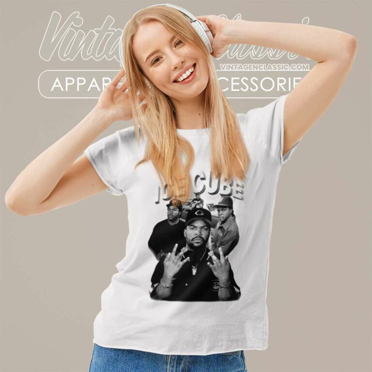 Ice Cube 90s Retro Women TShirt Ice Cube 90s Retro Women TShirt