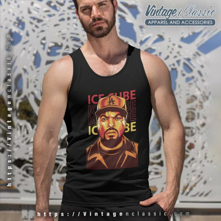 Ice Cube Artwork Tank Top Racerback Ice Cube Artwork Tank Top Racerback