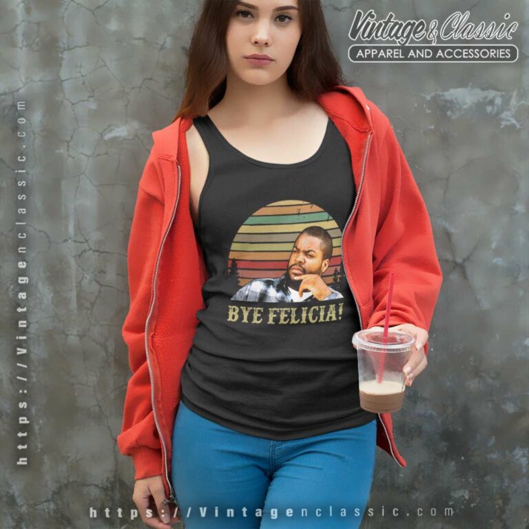 Ice Cube Bye Felicia Tank Top Racerback Ice Cube Bye Felicia Tank Top Racerback