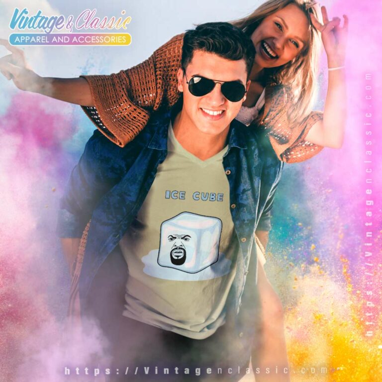 Ice Cube Funny V Neck TShirt Ice Cube Funny V Neck TShirt