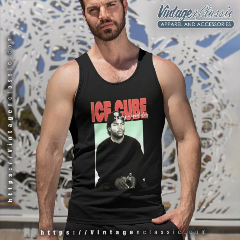 Ice Cube Good Day Tank Top Racerback Ice Cube Good Day Tank Top Racerback
