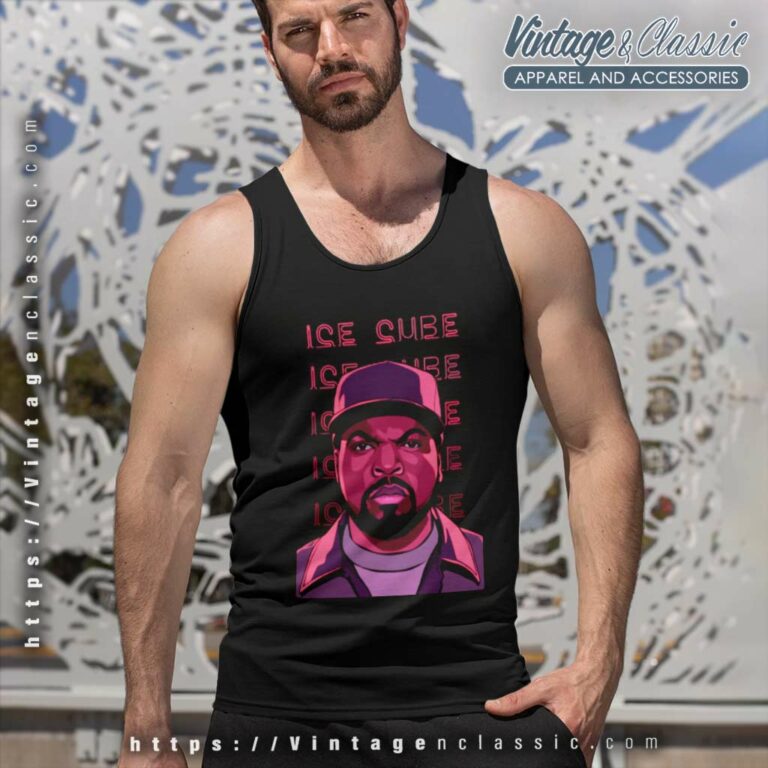 Ice Cube Graphic Tank Top Racerback Ice Cube Graphic Tank Top Racerback