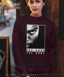 Ice Cube Half Face Sweatshirt