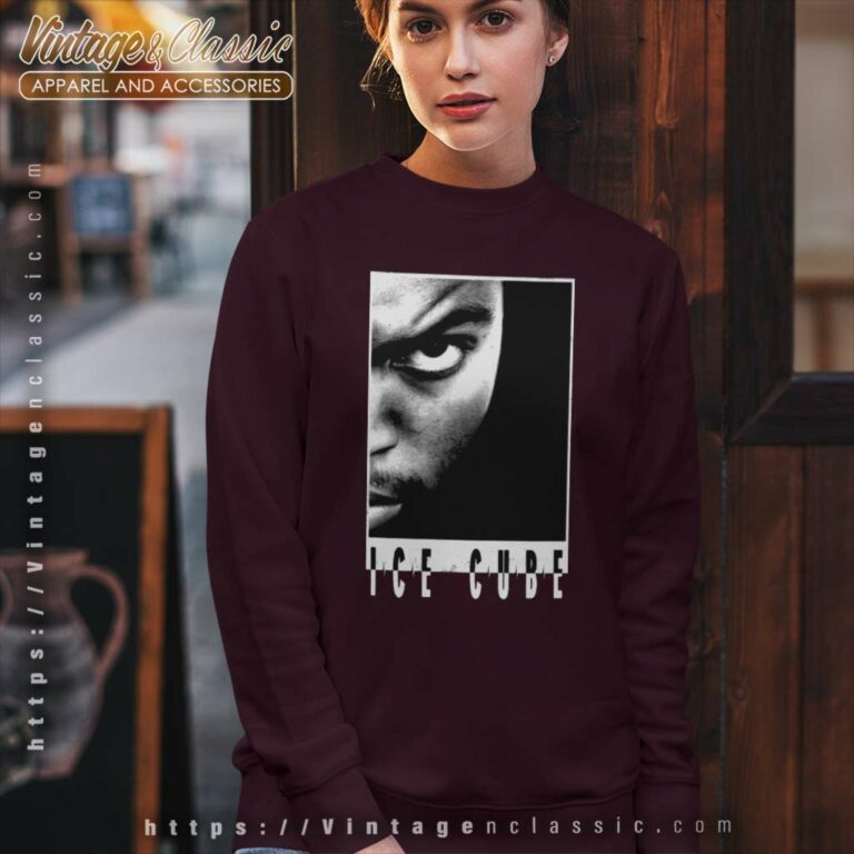 Ice Cube Half Face Sweatshirt Ice Cube Half Face Sweatshirt