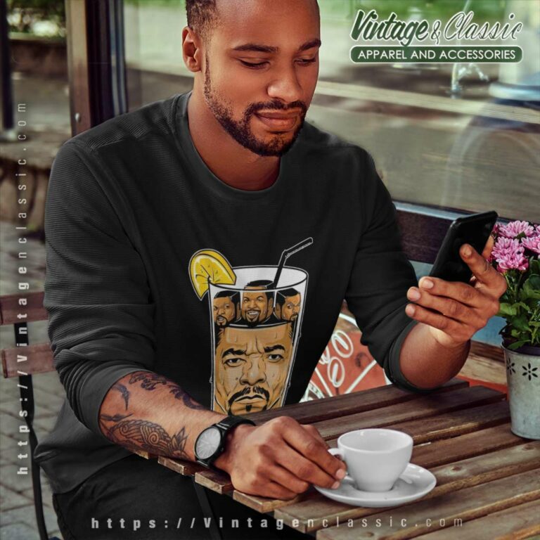 Ice Cube In Ice Glass Sweatshirt Ice Cube In Ice Glass Sweatshirt