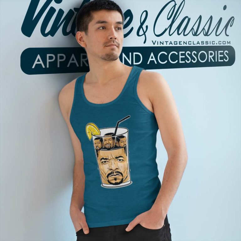 Ice Cube In Ice Glass Tank Top Racerback Ice Cube In Ice Glass Tank Top Racerback