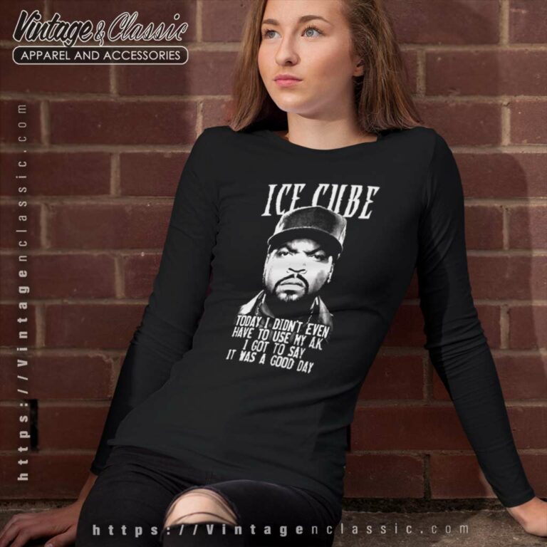 Ice Cube Quote Long Sleeve Tee Ice Cube Quote Long Sleeve Tee