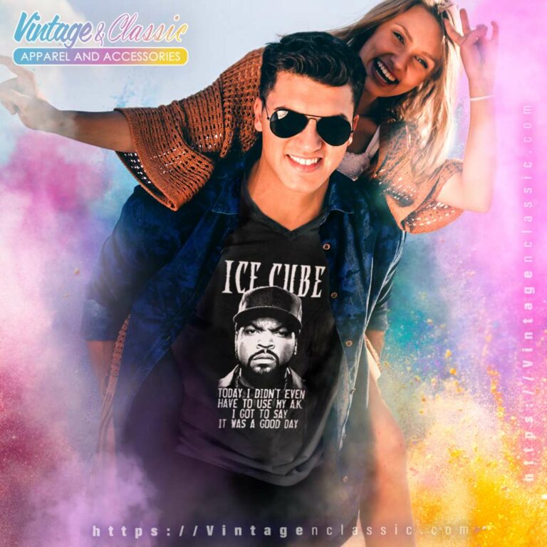 Ice Cube Quote V Neck TShirt Ice Cube Quote V Neck TShirt