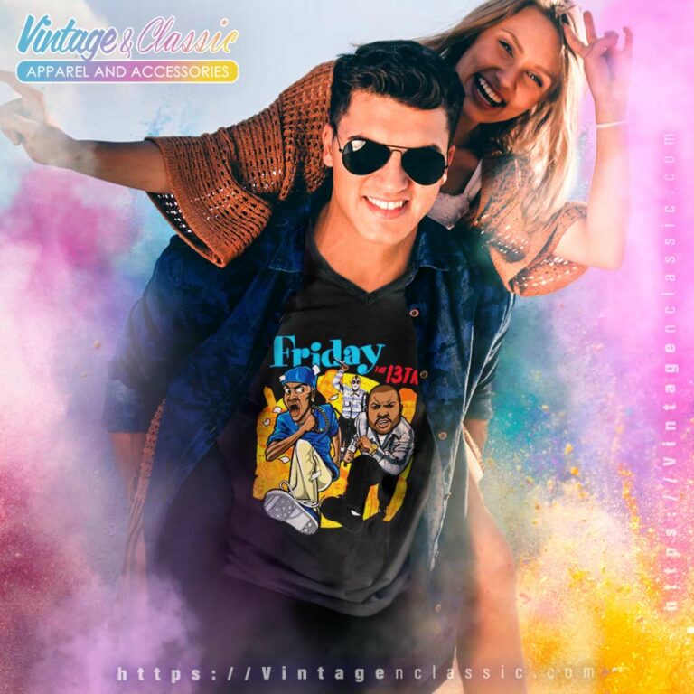 Ice Cube Shirt Friday The 13th With Chris Tucker V Neck TShirt Ice Cube Shirt Friday The 13th With Chris Tucker V Neck TShirt