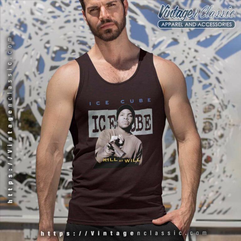 Ice Cube Shirt Kill At Will Tank Top Racerback Ice Cube Shirt Kill At Will Tank Top Racerback