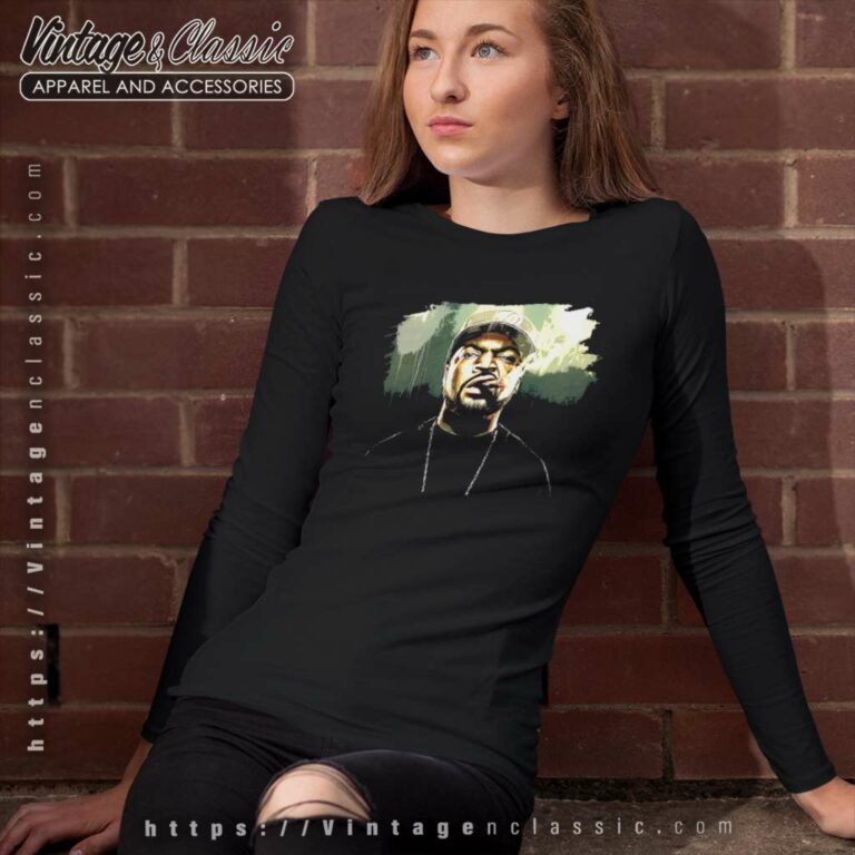 Ice Cube Smoking Long Sleeve Tee Ice Cube Smoking Long Sleeve Tee