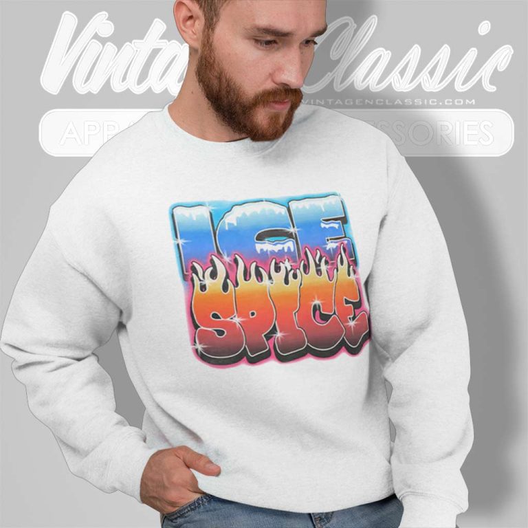 Ice Spice Graffiti Logo Sweatshirt Ice Spice Graffiti Logo Sweatshirt