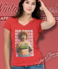 Ice Spice Iconic V Neck TShirt
