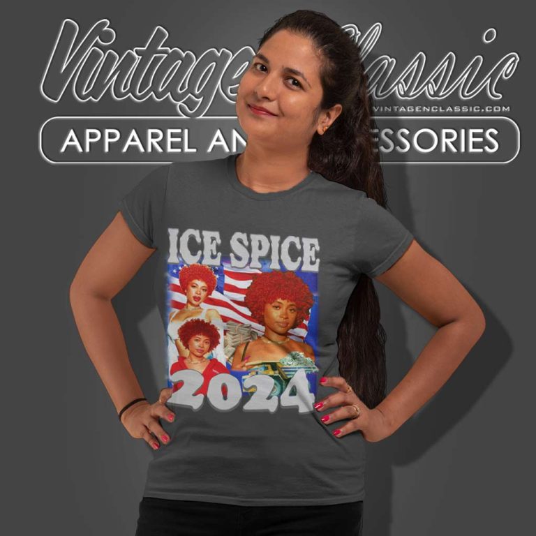 Ice Spice Shirt 2024 American Flag Women TShirt 1 Ice Spice Shirt 2024 American Flag Women TShirt 1