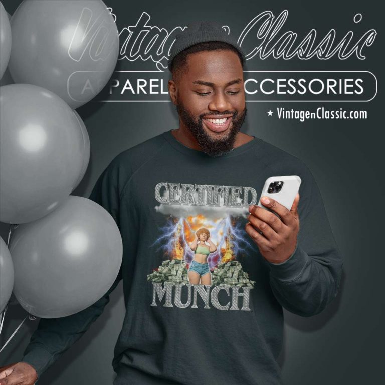 Ice Spice Shirt Certified Munch Sweatshirt Ice Spice Shirt Certified Munch Sweatshirt