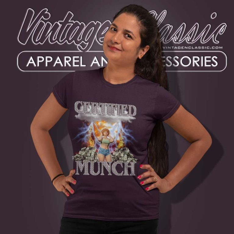Ice Spice Shirt Certified Munch Women TShirt Ice Spice Shirt Certified Munch Women TShirt