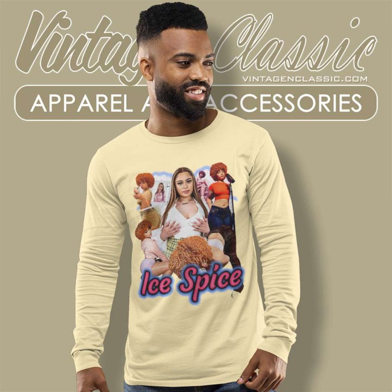 Ice Spice Shirt Vintage Hip Hop Long Sleeve Tee Ice Spice Shirt Vintage Hip Hop Long Sleeve Tee