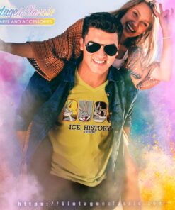 Iceberg History Bugs Bunny V Neck TShirt