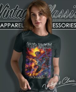 Iced Earth Dark Saga Women T Shirt