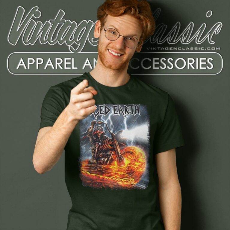 Iced Earth Hellrider T Shirt Iced Earth Hellrider T Shirt