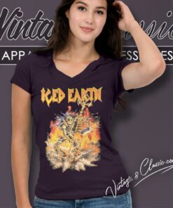 Iced Earth Incorruptible V Neck TShirt