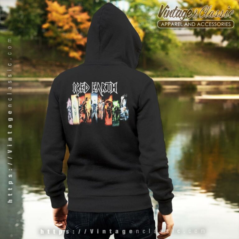 Iced Earth Monster Backside Hoodie Iced Earth Monster Backside Hoodie