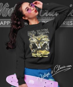 Iced Earth Sacred Flames Shirt