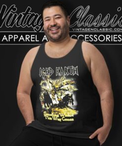 Iced Earth Sacred Flames Tank Top Racerback