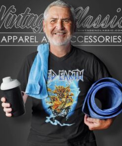 Iced Earth Set Abominae V Neck TShirt