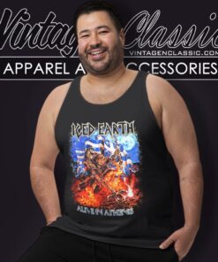 Iced Earth Shirt Alive In Athens Tank Top Racerback