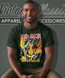 Iced Earth Shirt The Bible Belt T Shirt