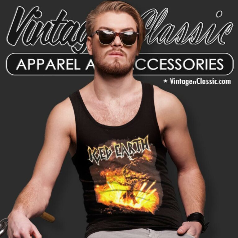 Iced Earth Shirt The Crucible Of Man Tank Top Racerback Iced Earth Shirt The Crucible Of Man Tank Top Racerback