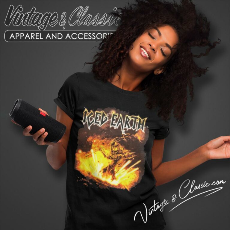 Iced Earth Shirt The Crucible Of Man Women T Shirt Iced Earth Shirt The Crucible Of Man Women T Shirt
