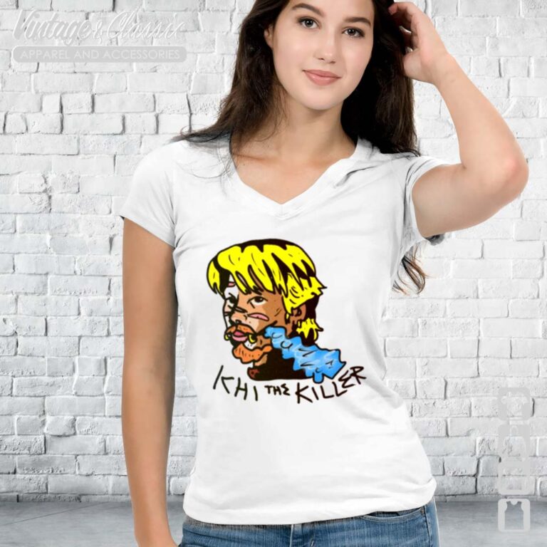 Ichi The Killer Blade Of The Immortal Vneck Ichi The Killer Blade Of The Immortal Vneck