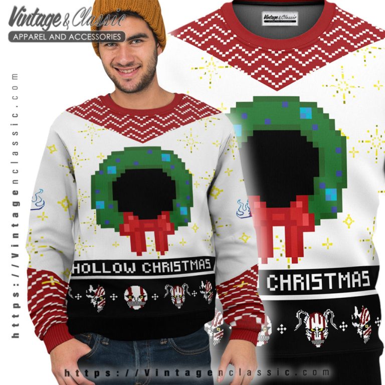 Ichigo Anime Hollow Ugly Christmas Sweater Ugly Sweater Ichigo Anime Hollow Ugly Christmas Sweater Ugly Sweater