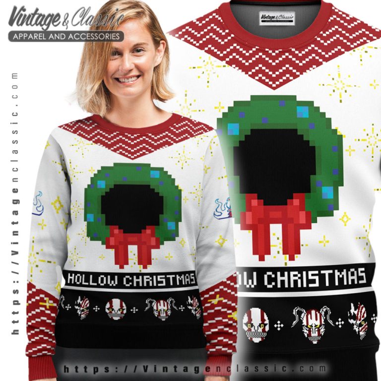 Ichigo Anime Hollow Ugly Christmas Sweater Ugly Sweater shirt Ichigo Anime Hollow Ugly Christmas Sweater Ugly Sweater shirt