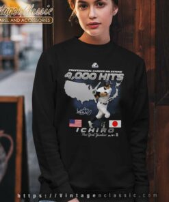 Ichiro Suzuki New York Yankees 4000 Hits Sweatshirt