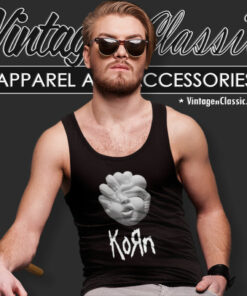 Iconic Album Korn 2022 Illustration Tank Top Racerback