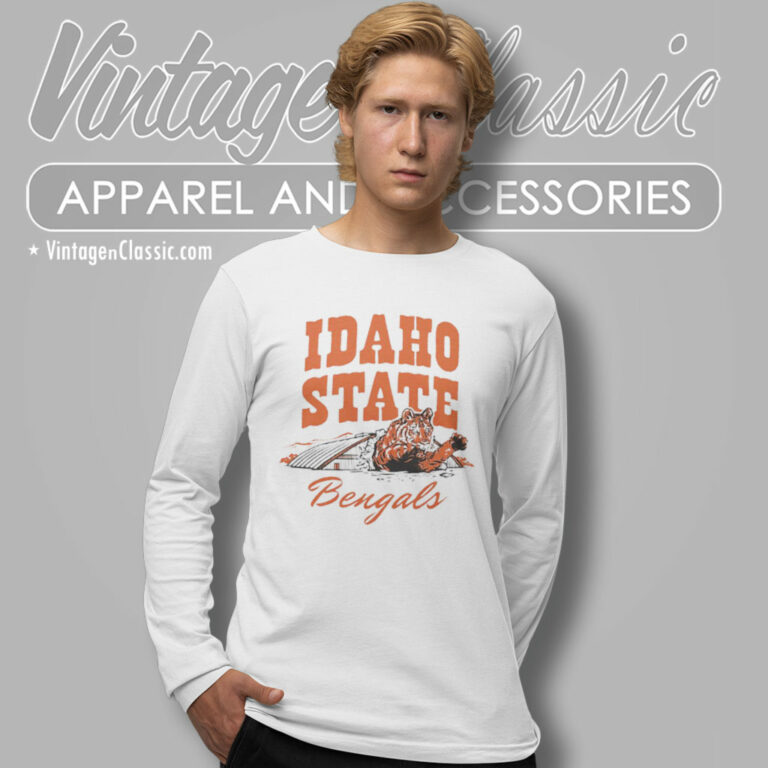 Idaho State Bengals Holt Arena Tiger Long Sleeve Tee 5 Idaho State Bengals Holt Arena Tiger Long Sleeve Tee 5