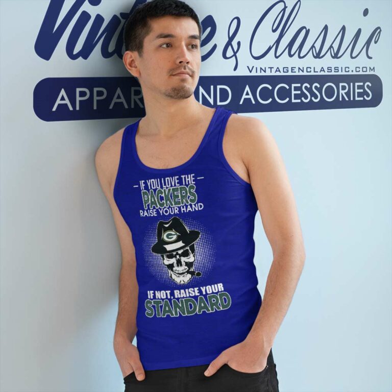 If You Love The Green Bay Packers Your Hand Tank Top Racerback If You Love The Green Bay Packers Your Hand Tank Top Racerback