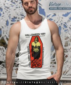 Iggy Pop Halloween 1981 Mosque Ballroom Tank Top Racerback