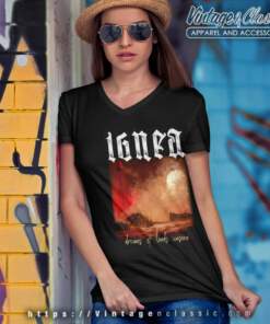Ignea Shirt Dreams Of Lands Unseen V Neck TShirt
