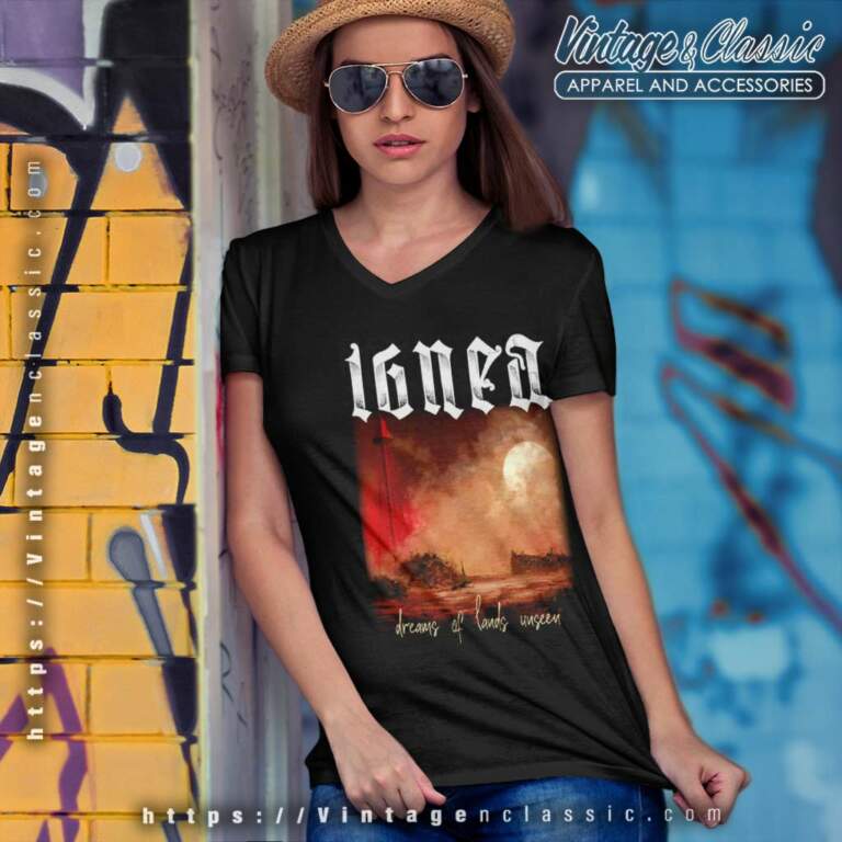 Ignea Shirt Dreams Of Lands Unseen V Neck TShirt Ignea Shirt Dreams Of Lands Unseen V Neck TShirt