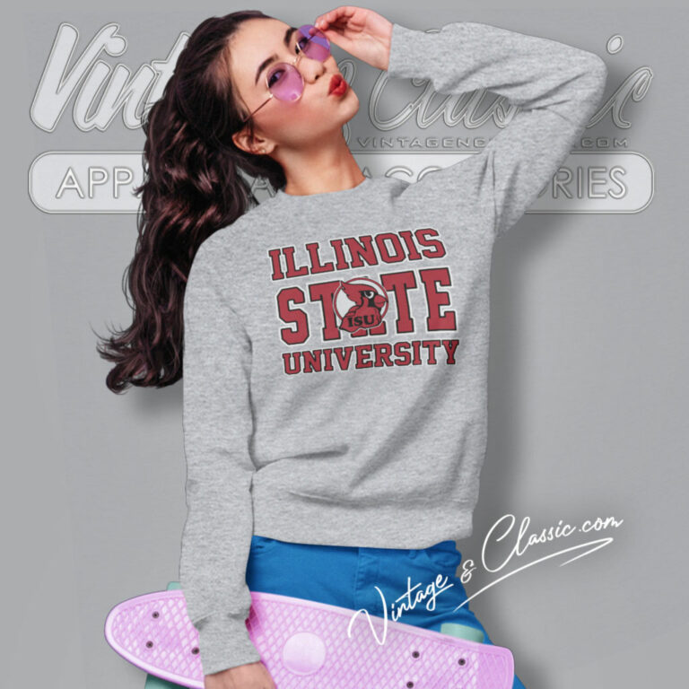 Illinois State University Isu Redbirds Sweatshirt Illinois State University Isu Redbirds Sweatshirt