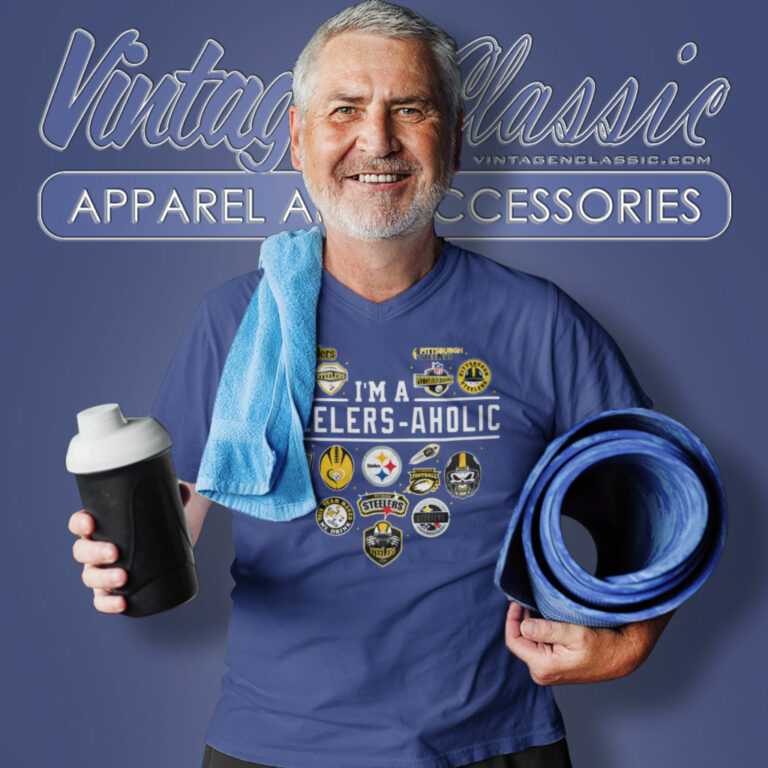 Im A Pittsburgh Steelers Aholic V Neck TShirt Im A Pittsburgh Steelers Aholic V Neck TShirt