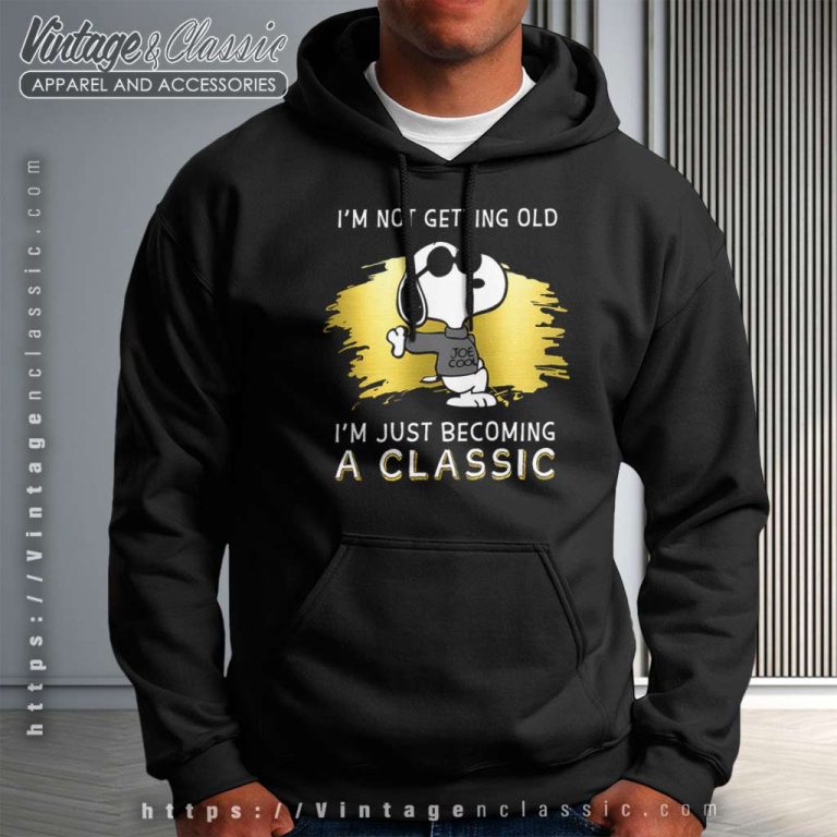 Im Not Getting Old Im Just Becoming A Classic Joe Cool Hoodie Im Not Getting Old Im Just Becoming A Classic Joe Cool Hoodie